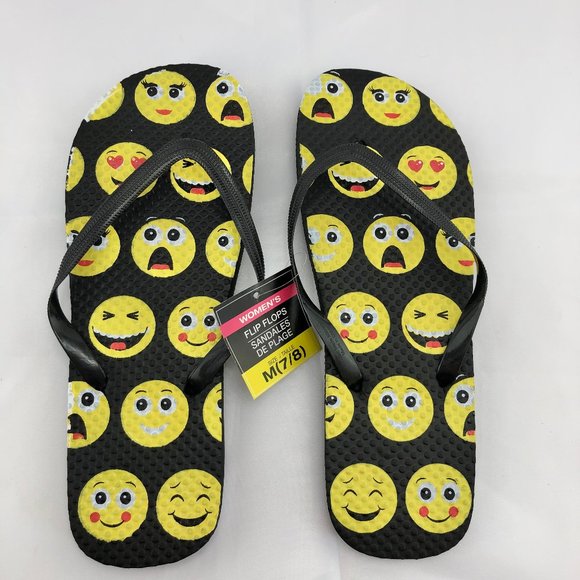 Flip Flops - Emojis - Medium - Picture 1 of 7